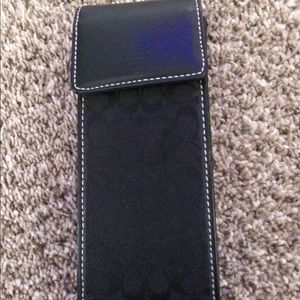 💕👀👓Vintage Coach Monogram Eye Glass Case💕👀👓